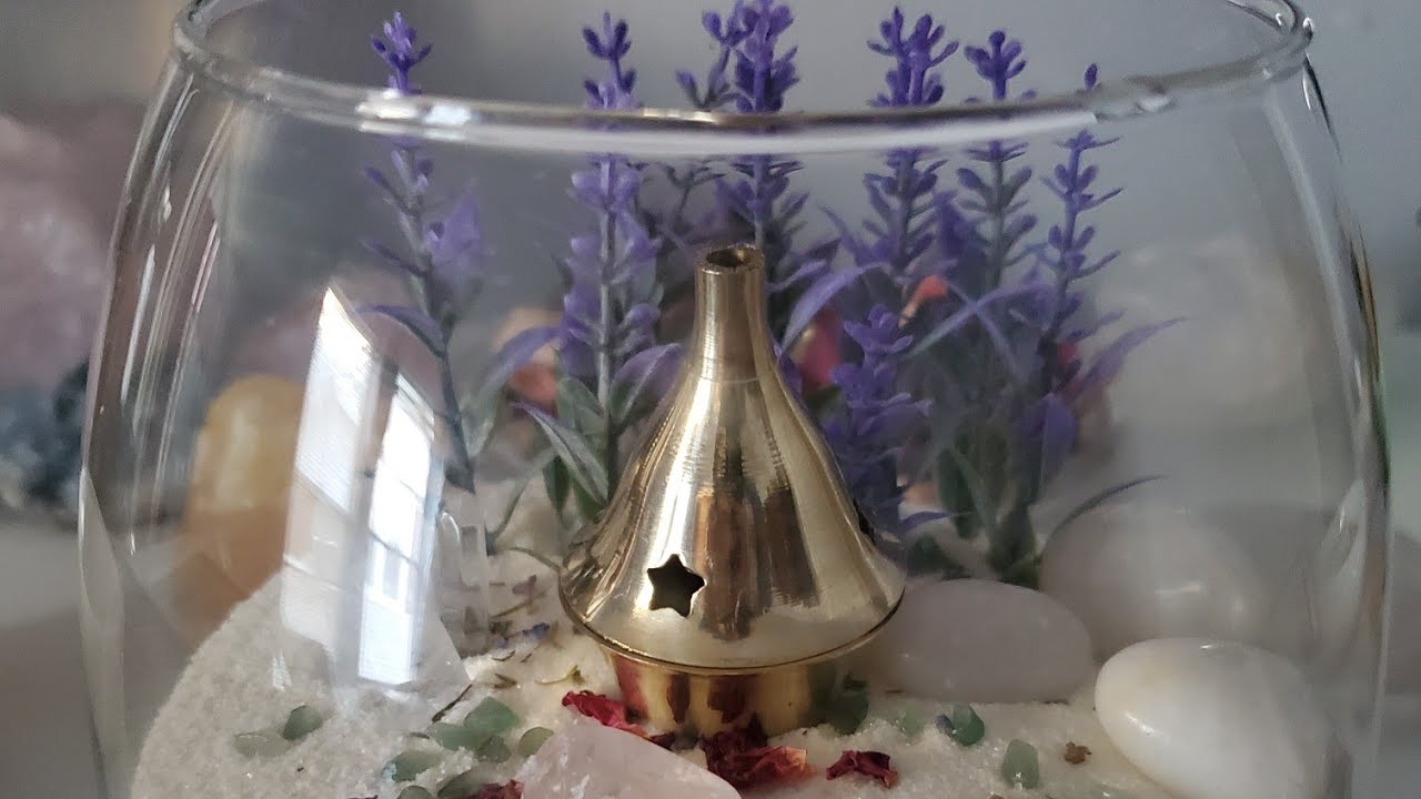 How to make a crystal terrarium