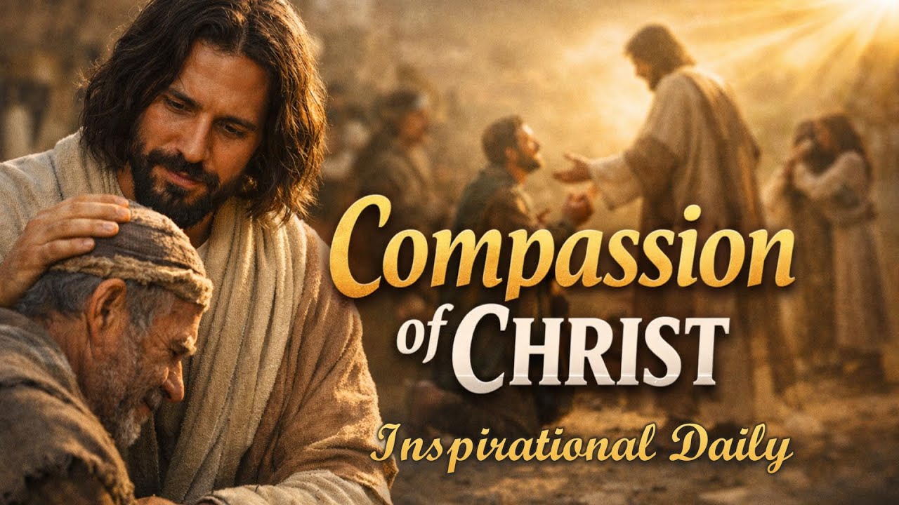 ✨ Compassion Of Christ | Inspirational Daily | Grace-Filled Devotion on God’s Heart for the Weary 💙