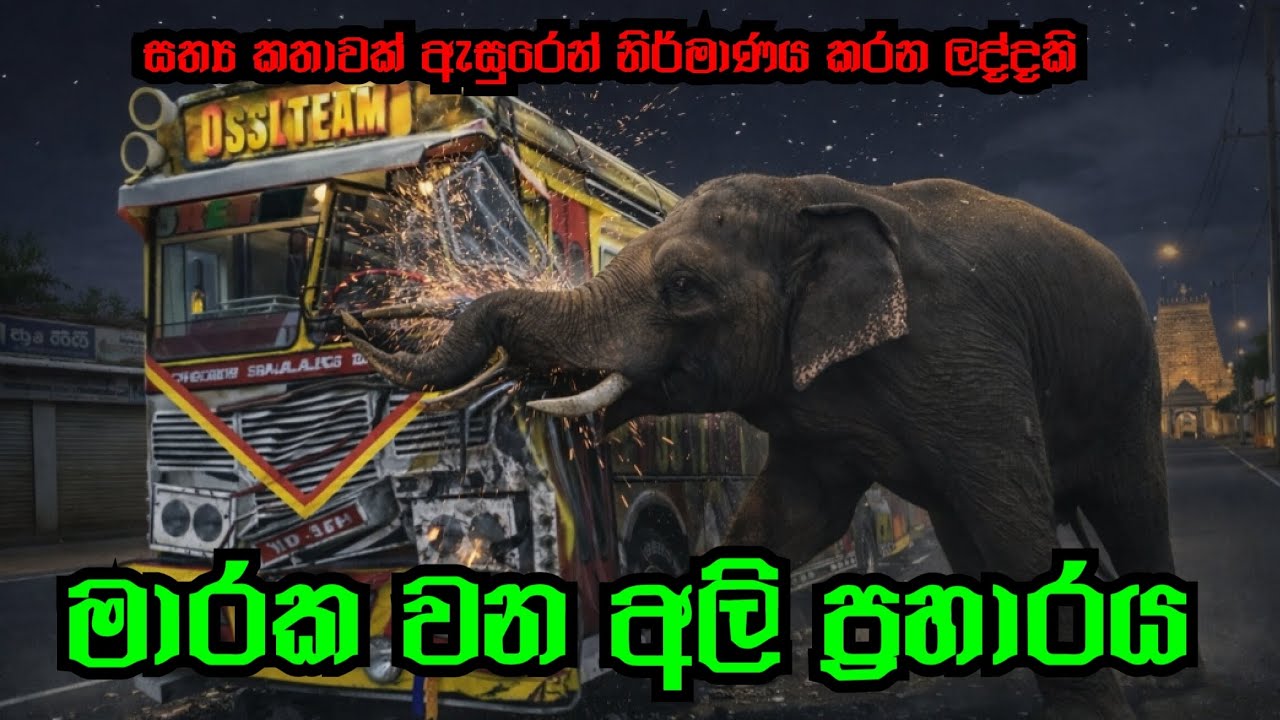 මාරක වන අලි ප්‍රහාරය.ලොකු පොඩි හැමෝම අනිවාරෙන් නැරඹිය යුතු වීඩියෝවක්