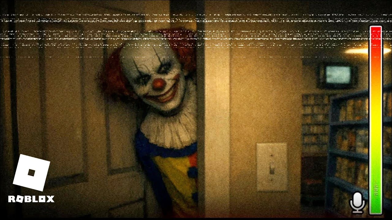 There's a clown in our shop - Movie Masccare[ROBLOX]