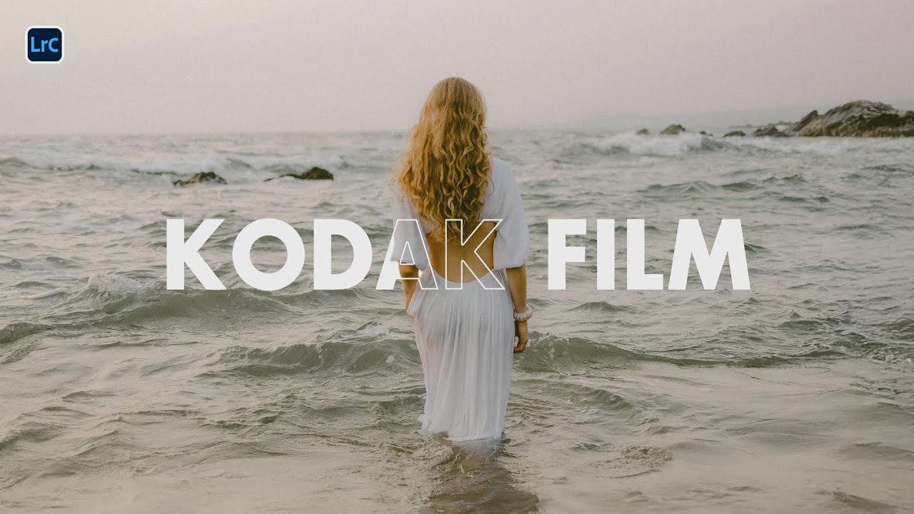 Kodak Film Preset in Lightroom 📸 Vintage Cinematic Look