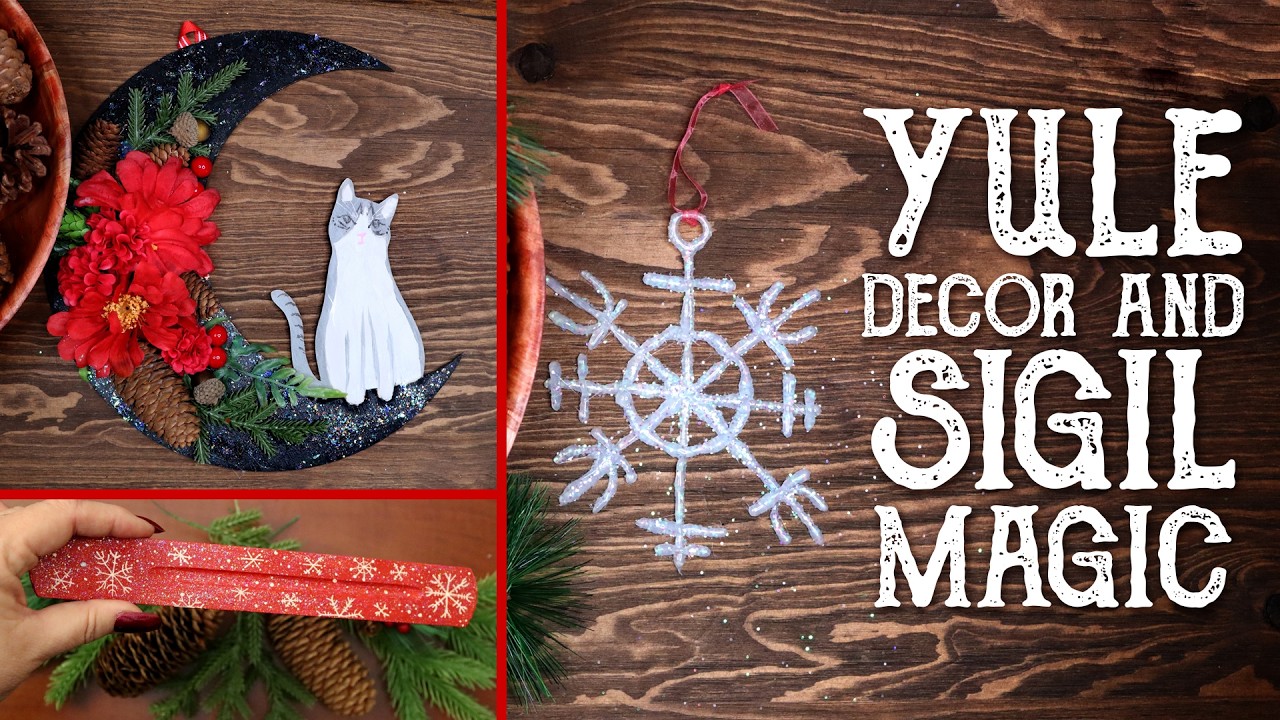 Craft With Me: Winter Solstice Projects & Peaceful Holiday Magic - Magical Crafting