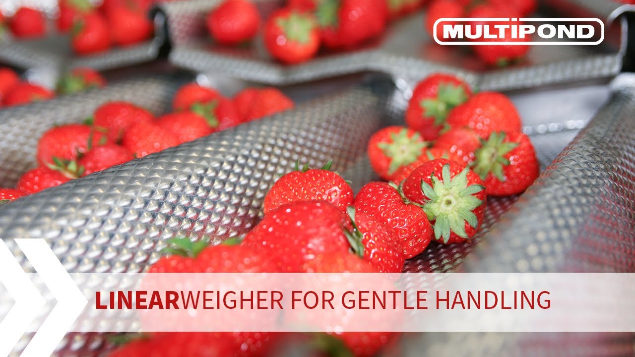 Multihead weigher | Gentle weighing of sensitive products | MULTIPOND