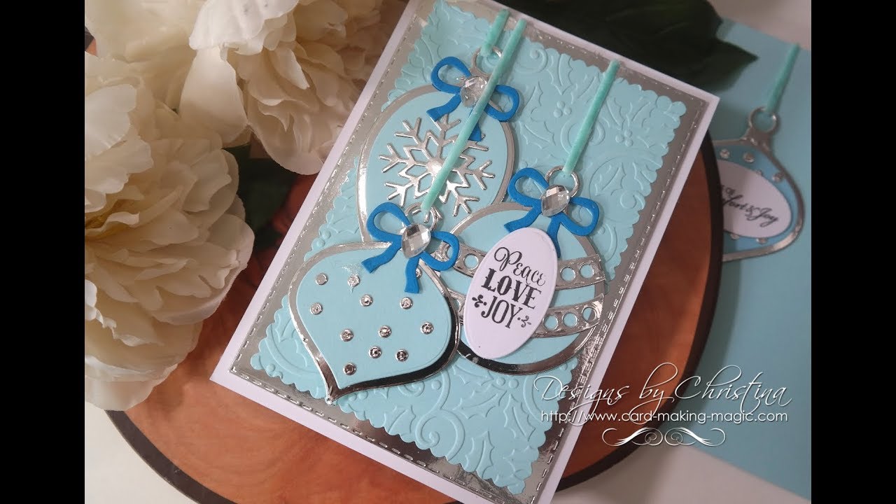 Christmas Ornaments Card
