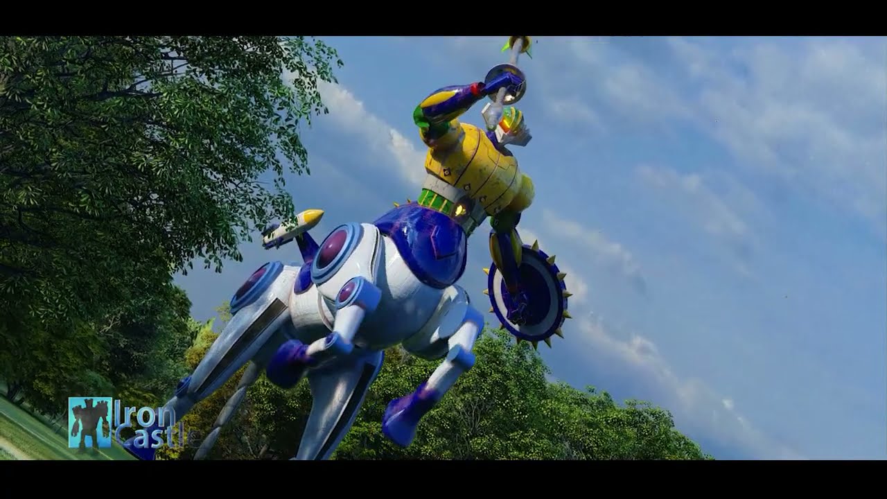 Steel Robot Jeeg (鋼鉄ジーグ): Centaur Mode Test Run