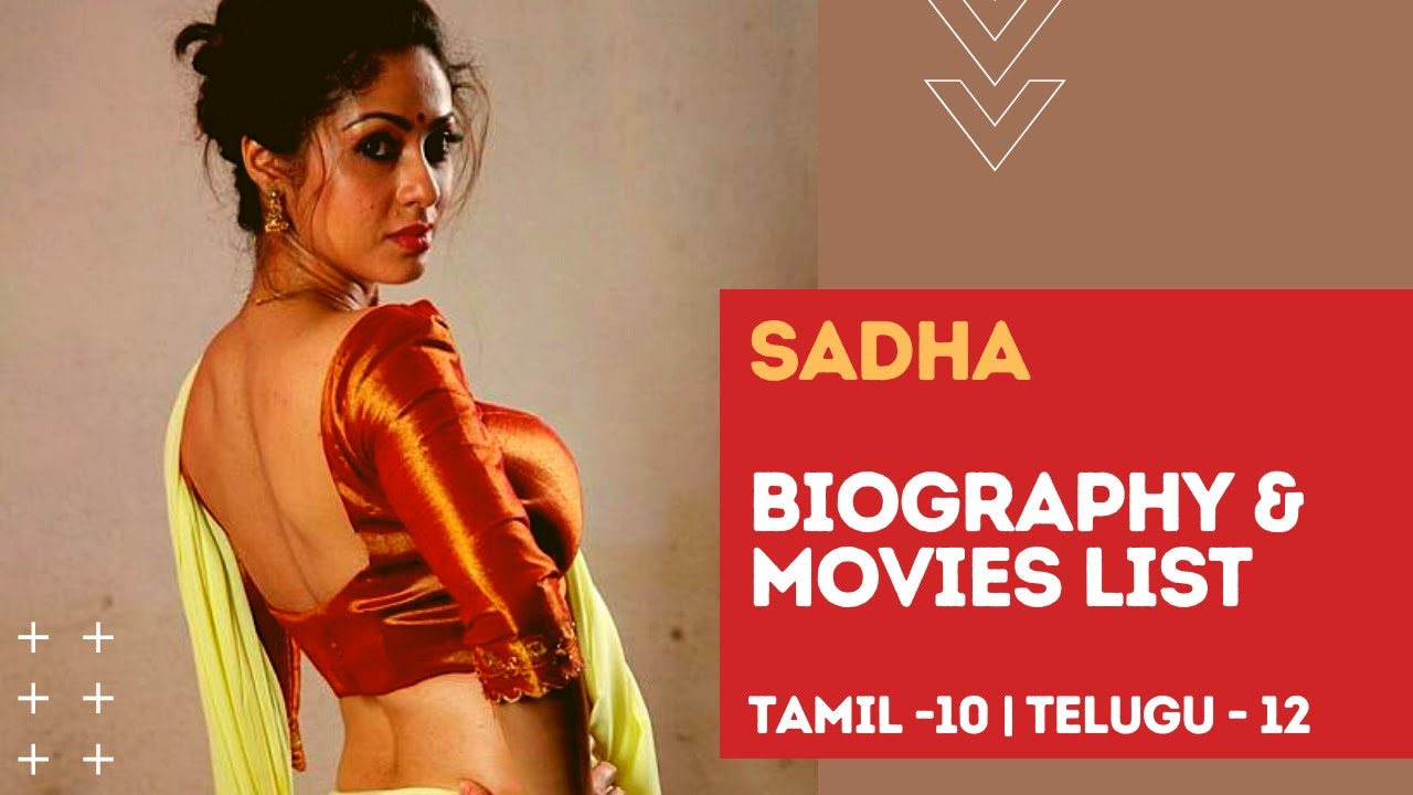 Actress Sadha Movies List, Biography & Top Facts