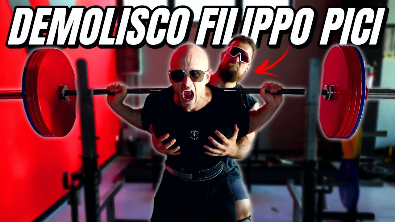 DEMOLISCO LO SQUAT DI FILIPPO PICI - TEST MASSIMALE