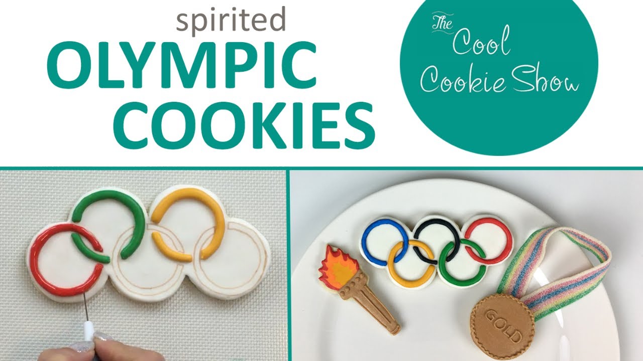 Spirited Olympic Cookies