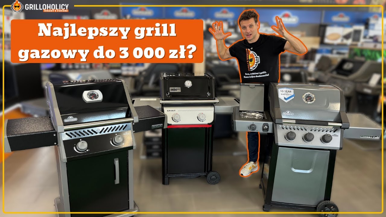 Jaki grill gazowy do 3 000 zł wybrać w 2025? Cenowa głupota - nie u nas! Por&oacute;wnanie grilli gazowych