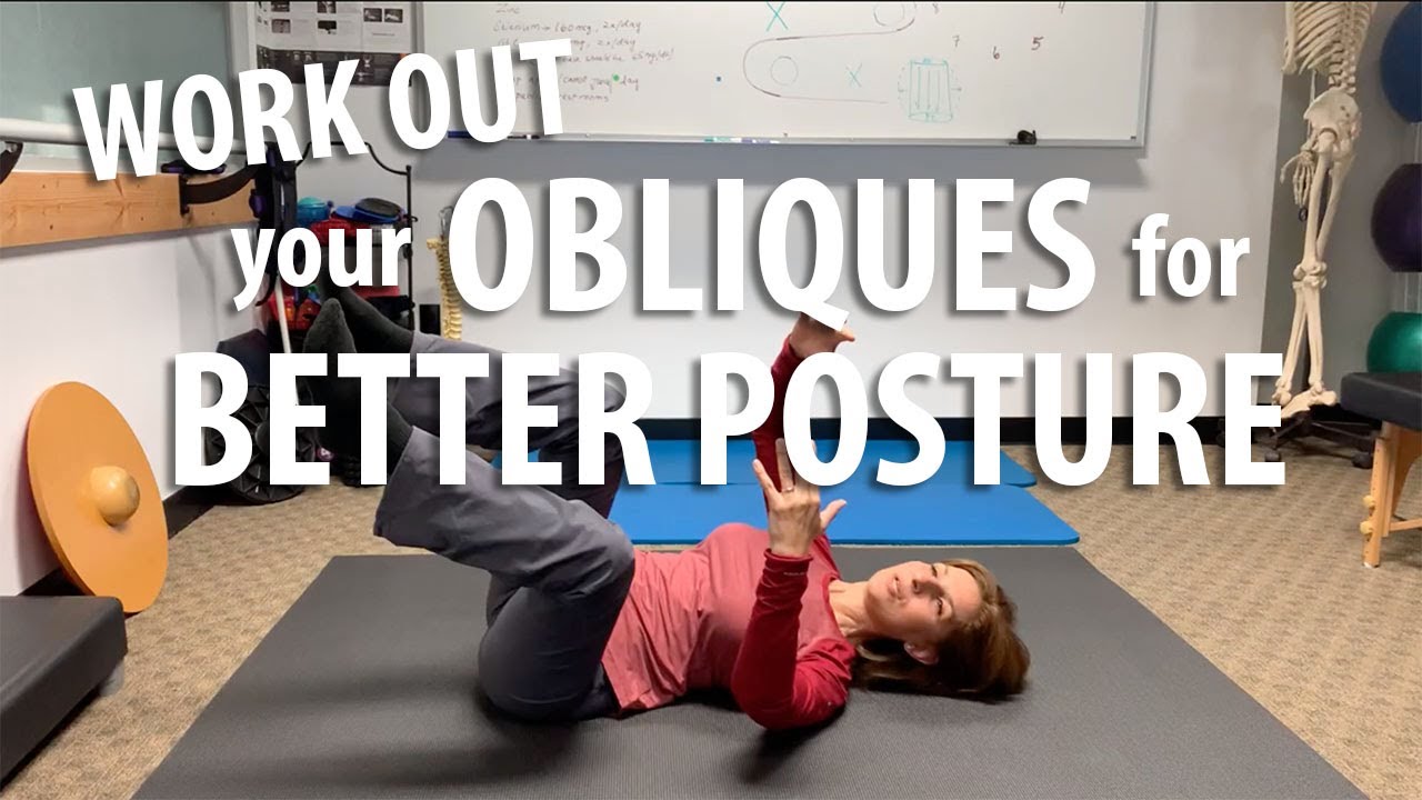 How to work out the Oblique muscles for better posture explained by Irvine Posture Chiropractor