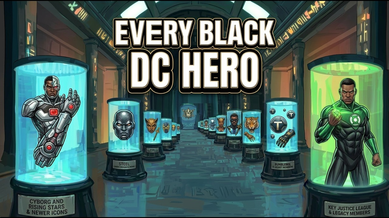 Every Black DC Hero Ever &mdash; From Forgotten to Legendary!