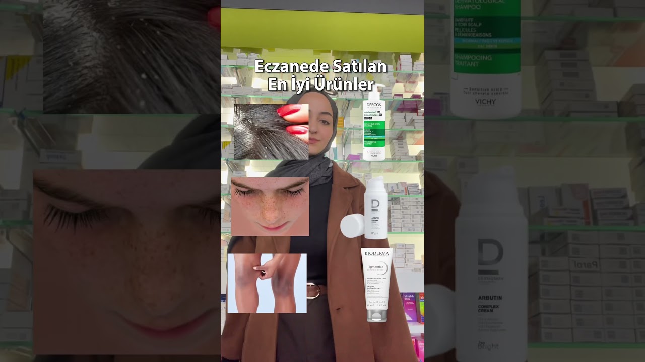 Eczanede satılan en iyi &uuml;r&uuml;nler sivilce akne leke Komedon kepek kararma sırt v&uuml;cut #reklamdeğildir