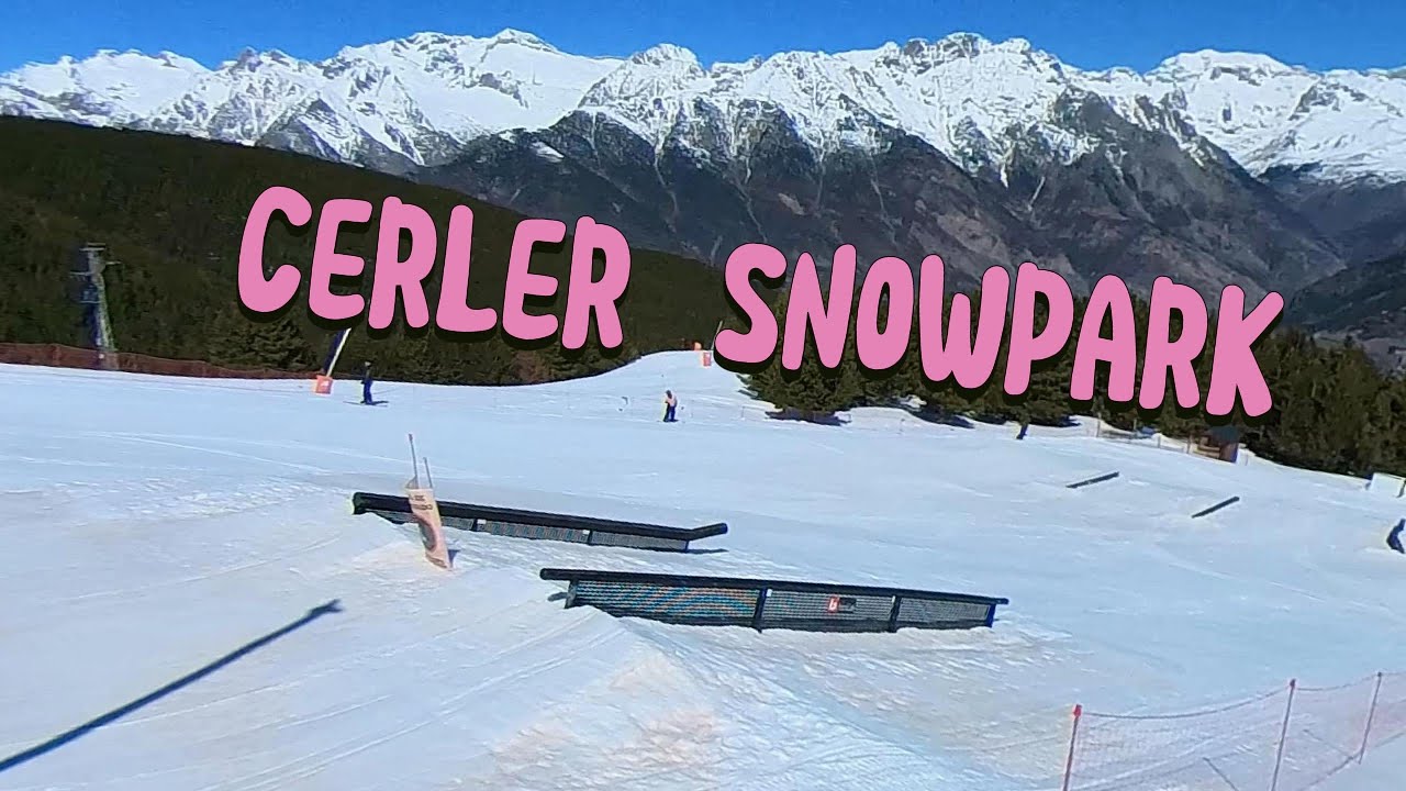 Cerler Snowpark : Great Vibes and Good Design for Progression