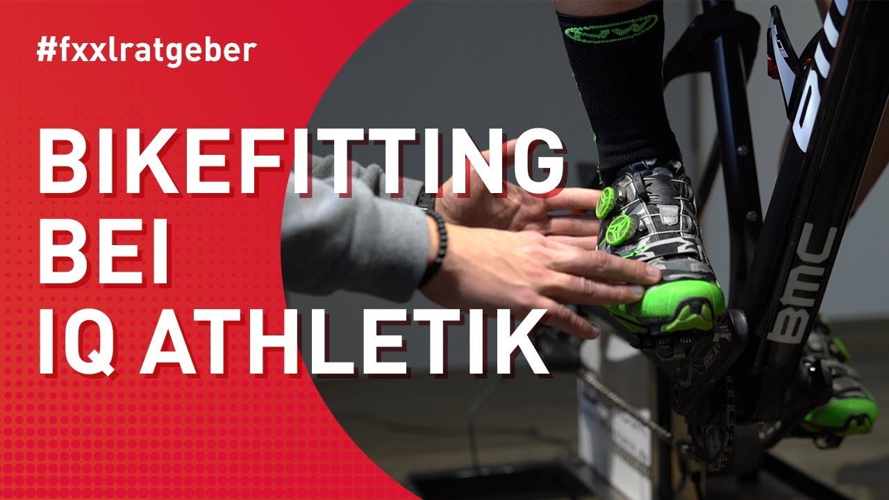 Bikefitting bei IQ athletik mit dem MTB