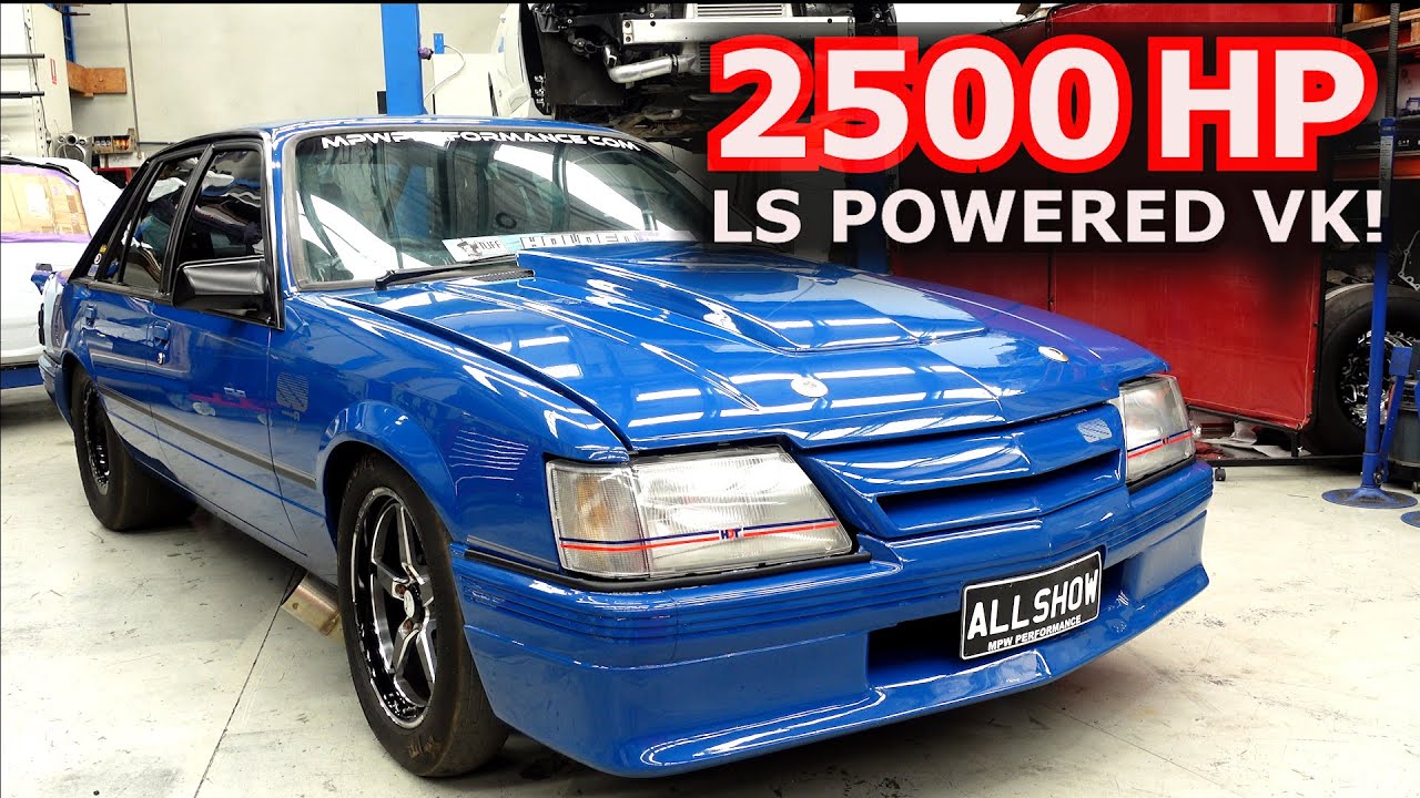 WILD 2500hp VK Commodore | 2022 Holden Drag Nationals Winner!