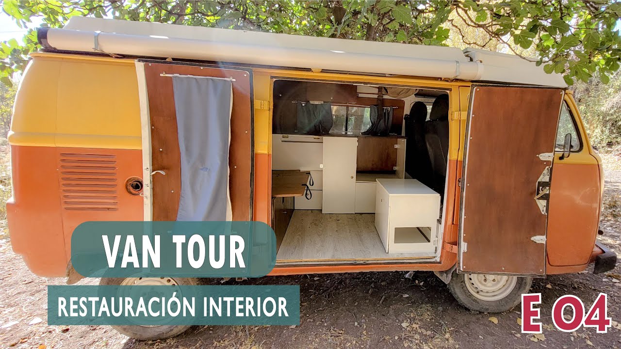 🙌🏼Así quedó el INTERIOR de nuestra Combi VW T2🚌 - RESTAURACIÓN