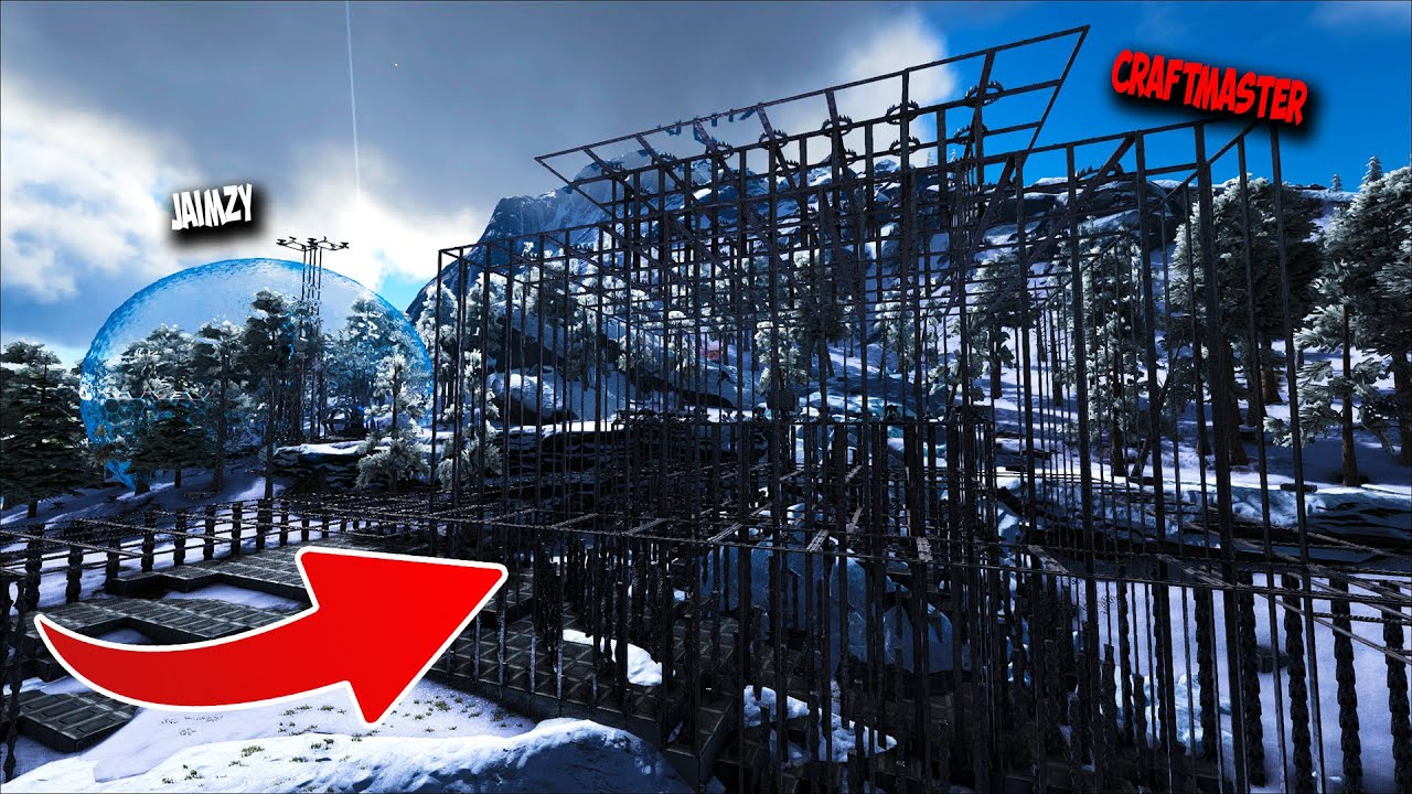 MIJN ALPHA ICE CAVE RAIDEN... (Ark Nederlands)