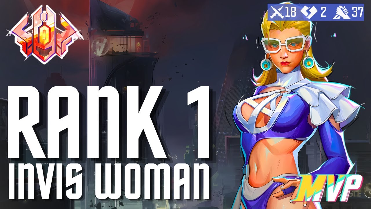 Sypeh | Rank 1 Invisible Woman Gameplay | Season 4.5 | Marvel Rivals