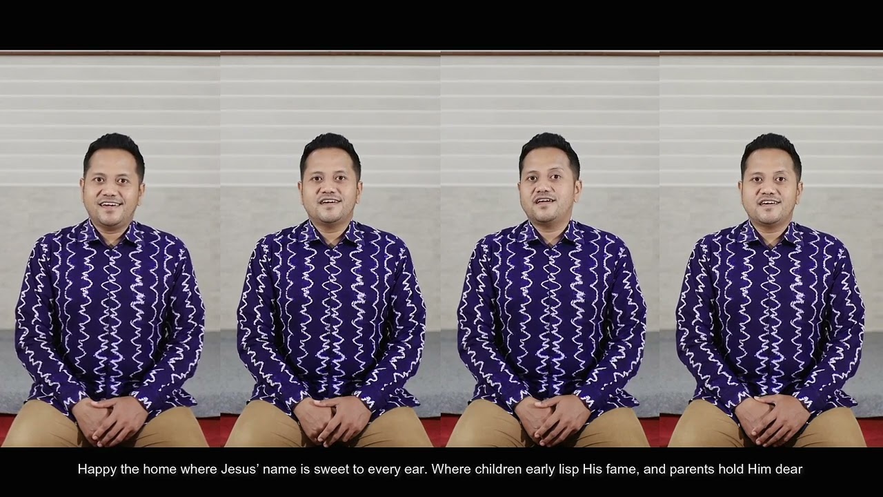 Seventh-day Adventist Hymnal #655 - Happy the Home