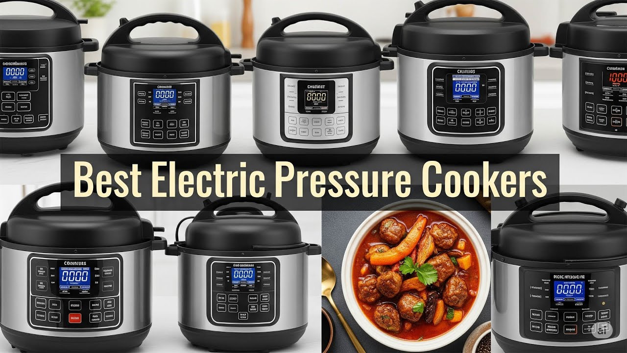TOP 5 Best Electric Pressure Cookers 2026 | instant pot air fryer combo