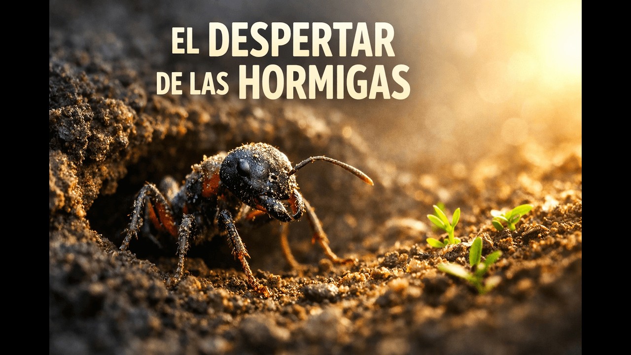 EL DESPERTAR DE LAS HORMIGAS 🐜 | Qué es la DIAPAUSA y cómo sobreviven al invierno
