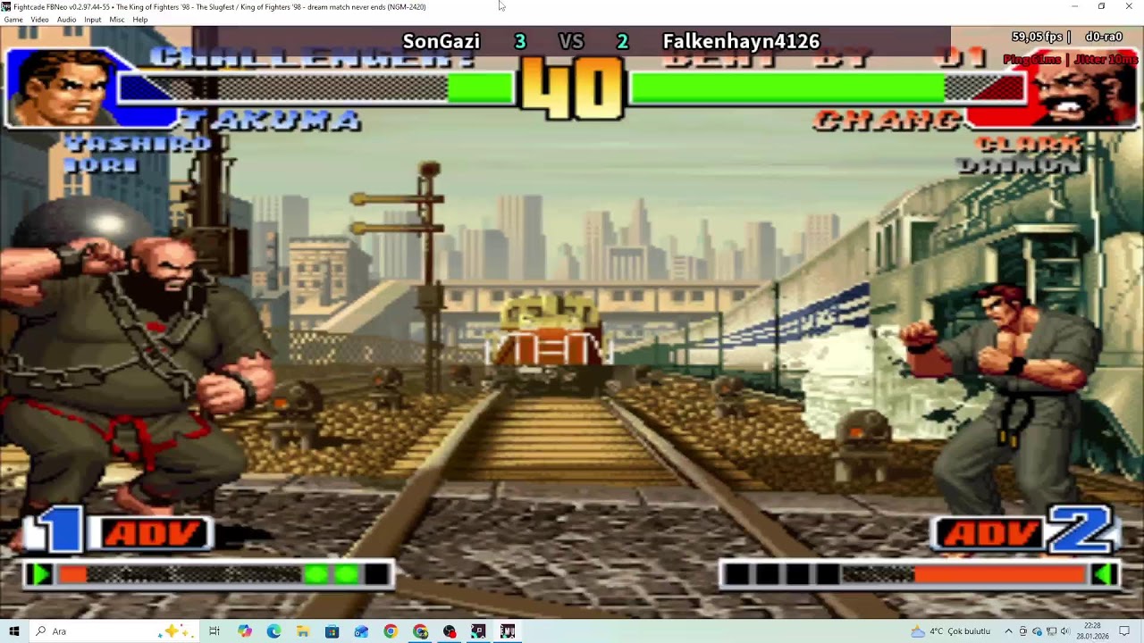 King Of Fighters 98 Songazi Vs Falkenhayn