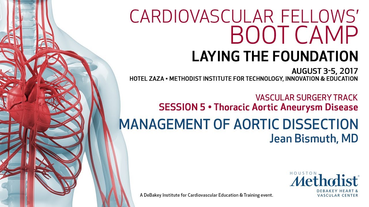 Management of Aortic Dissection (Jean Bismuth, MD)