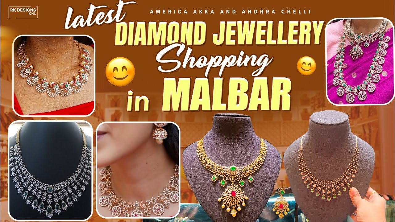 Latest diamond jewellery shopping in malbar || diamond shopping #jewellery #trending #viral #yt 