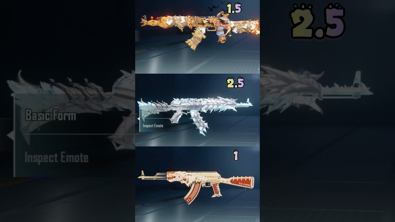 WHICH IS THE BEST☠️AKM SKIN OF ALL TIME ??😳😱|| #bgmi #pubgmobile