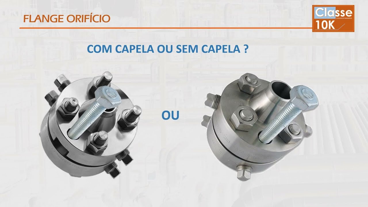 Flange Orifício ou Jack Screw? SABE QUAL É?