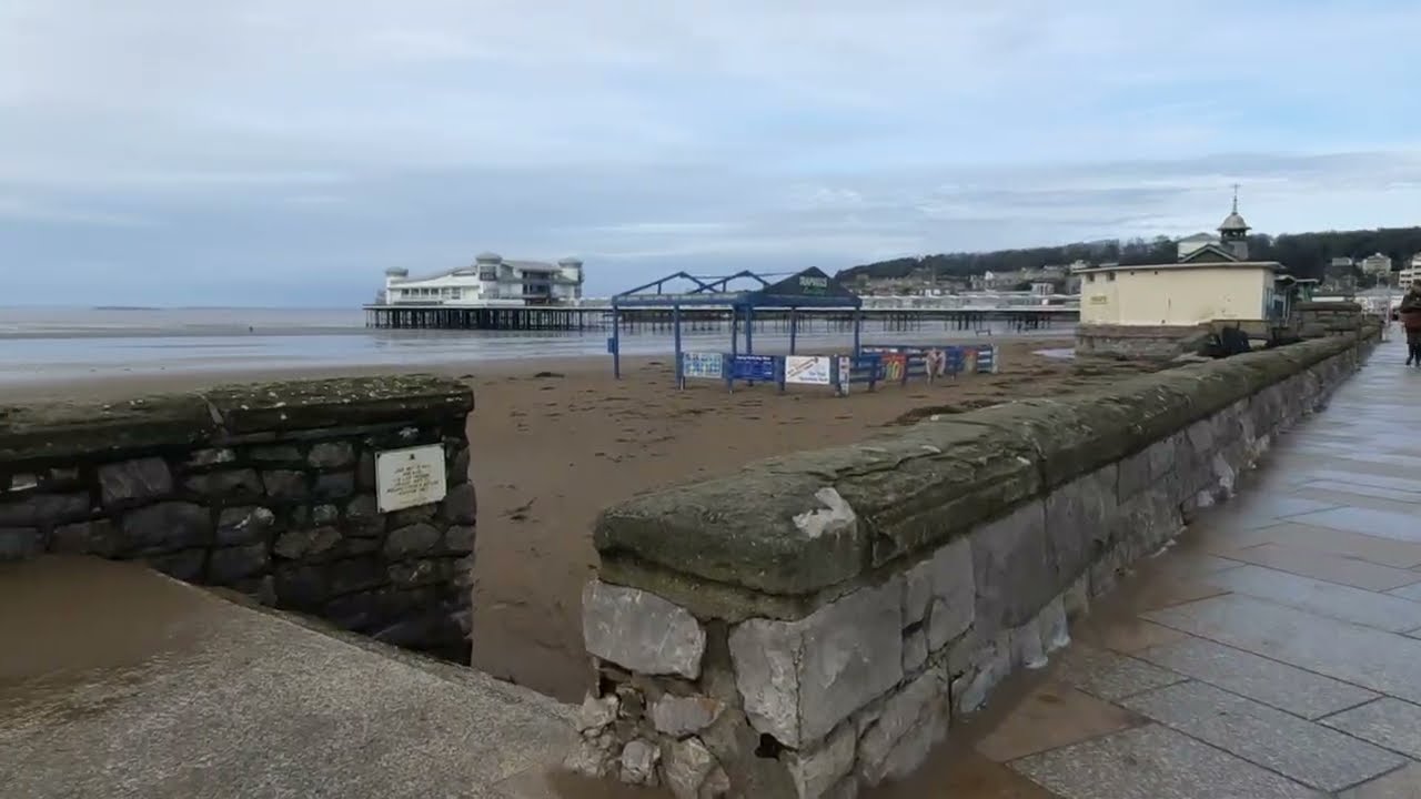Wheelchair Walks Episode 01 |  Weston-super-Mare | North Sands to the Grand Pier