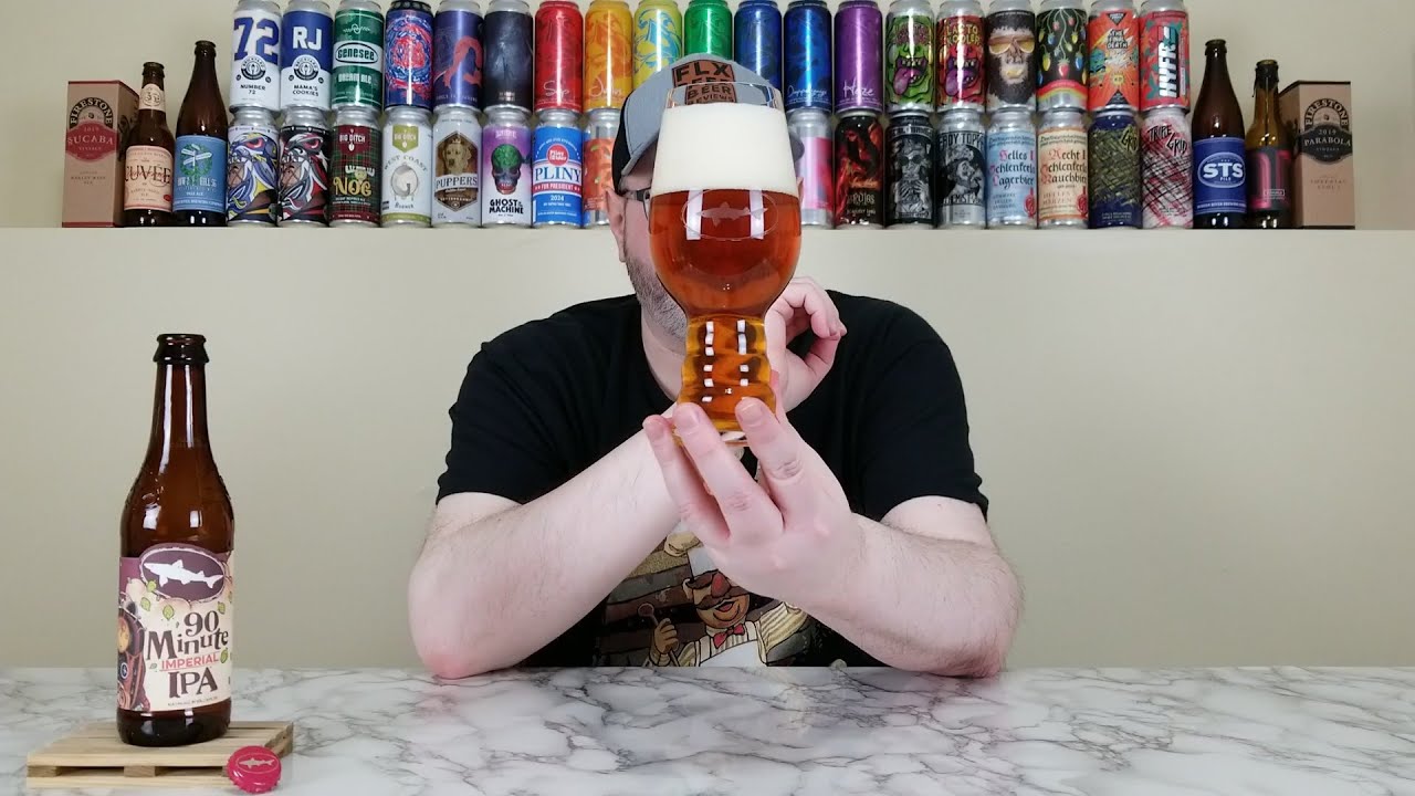 90 Minute Imperial IPA | Dogfish Head Craft Brewery | Beer Review | 
