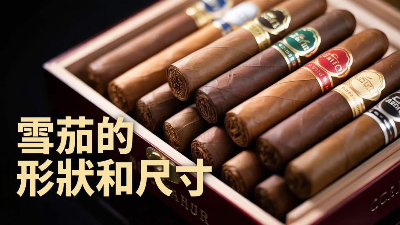 雪茄形狀尺寸圖鑑｜食雪茄你要知  #cigars #雪茄
