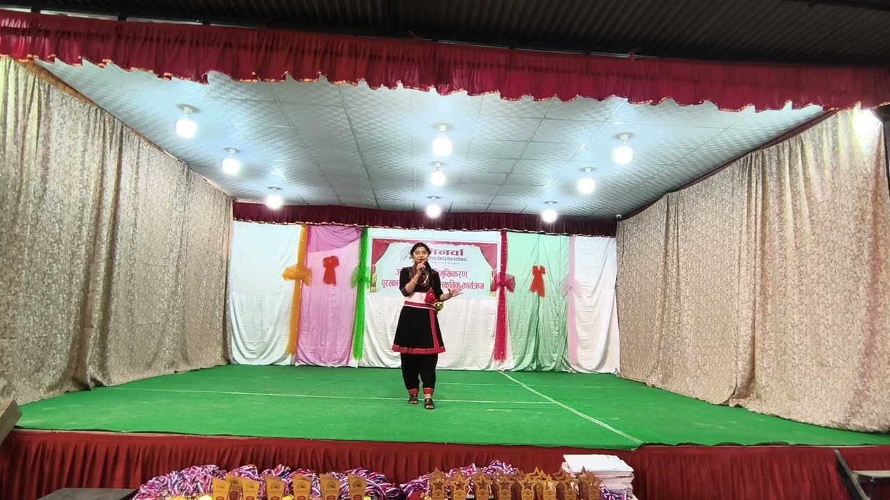 Welcome speech by Shristi Tulsi