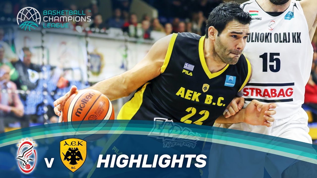 Szolnoki Olaj v AEK - Highlights - Basketball Champions League