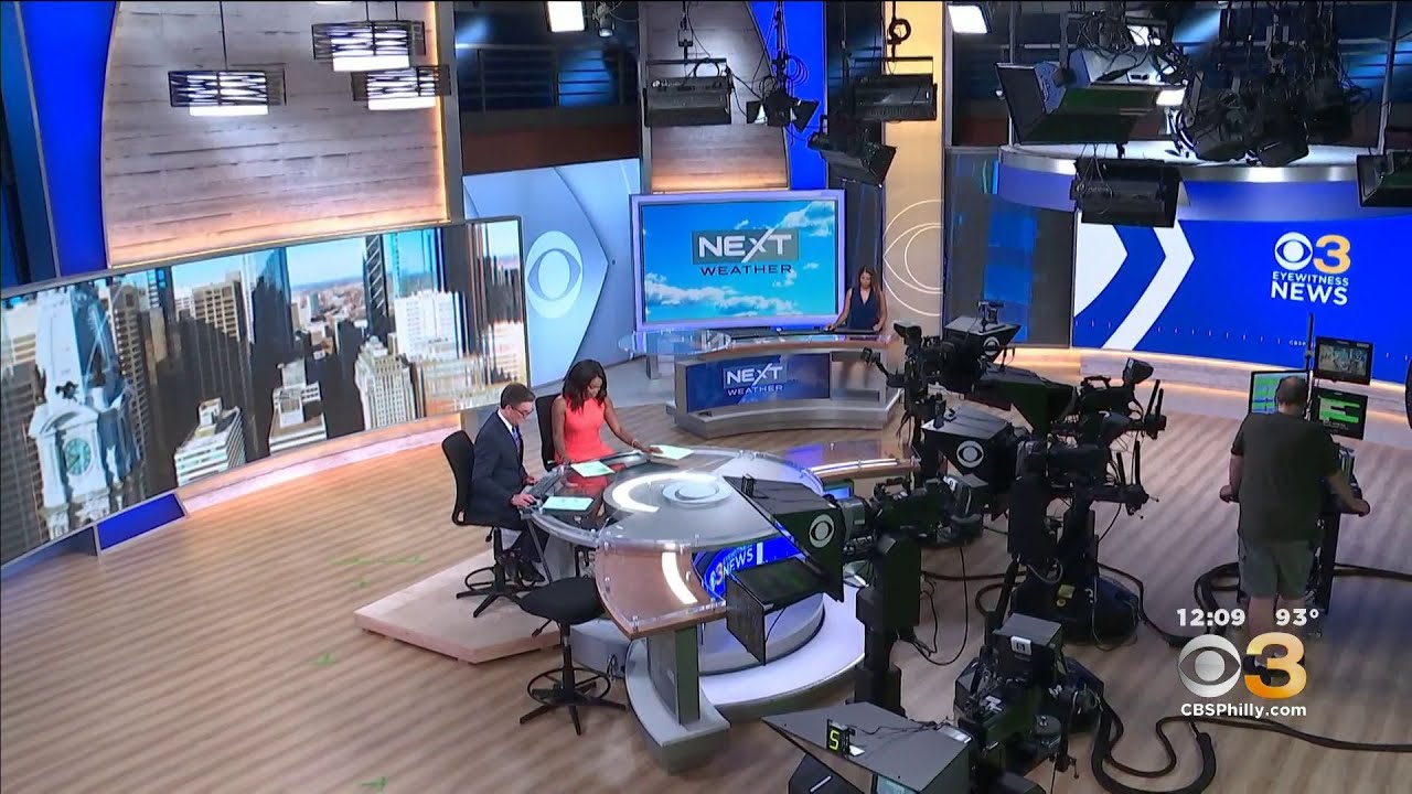 KYW | CBS 3 Eyewitness News at Noon - New Set Debut - July 18, 2022