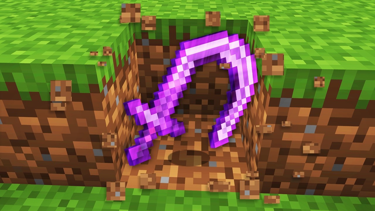 Minecraft, но дроп становится всё более случайным...
