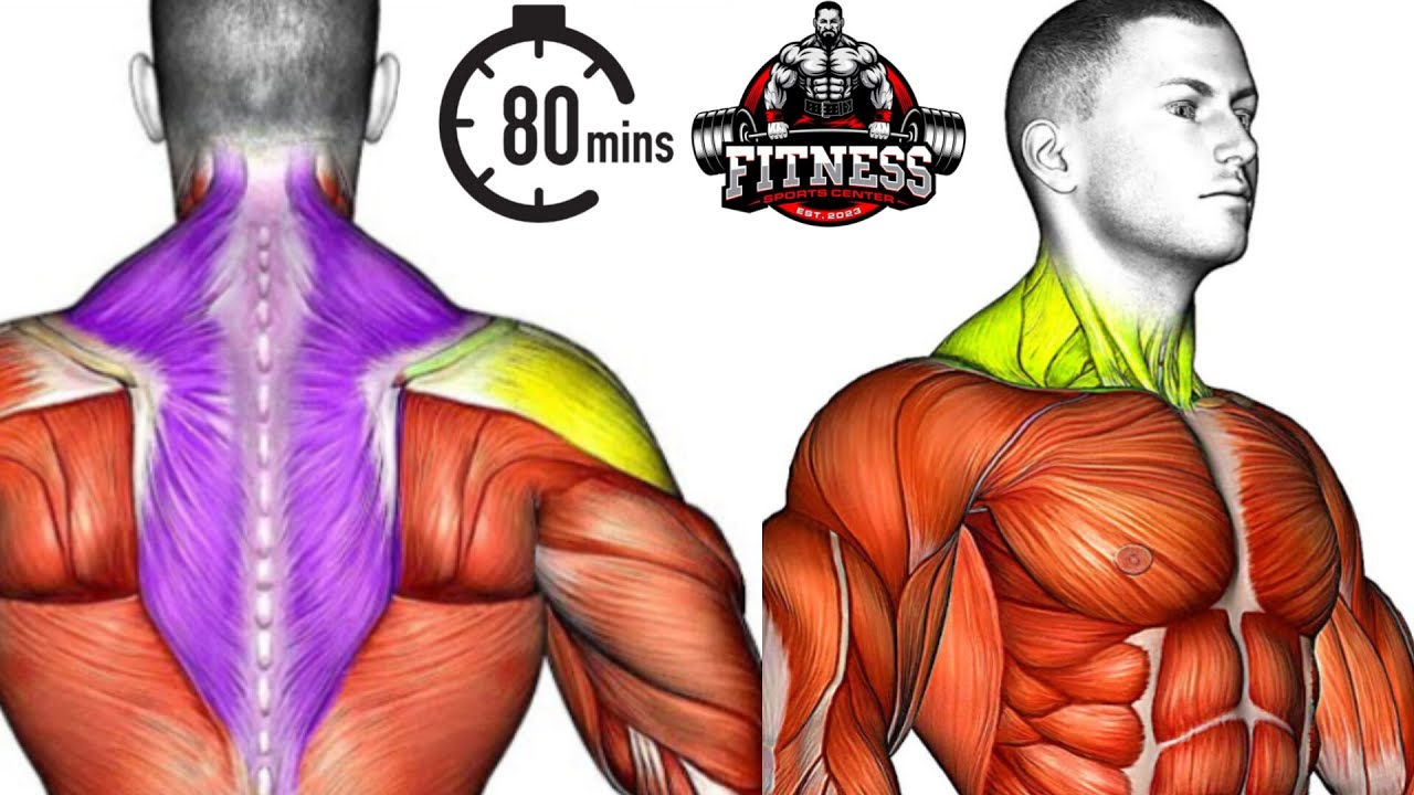 80 minutes of effective full-body gym workout