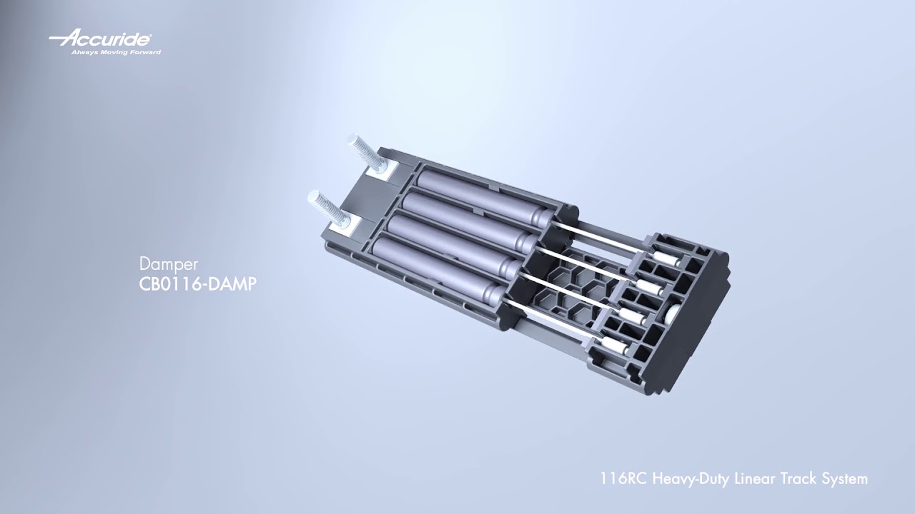 Accuride 116RC - Heavy Duty Linear Track System For Sliding Doors