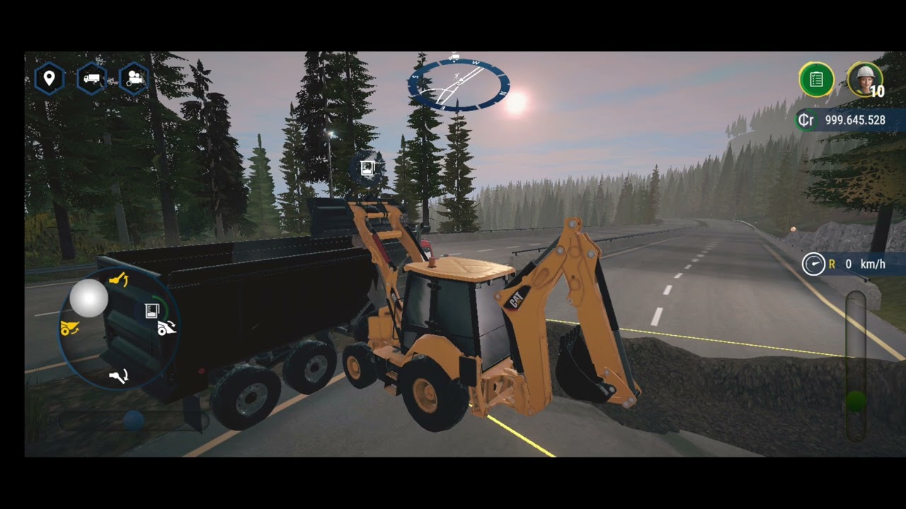 #construction simulator 4 gameplay  #clearance  the landslide🦺