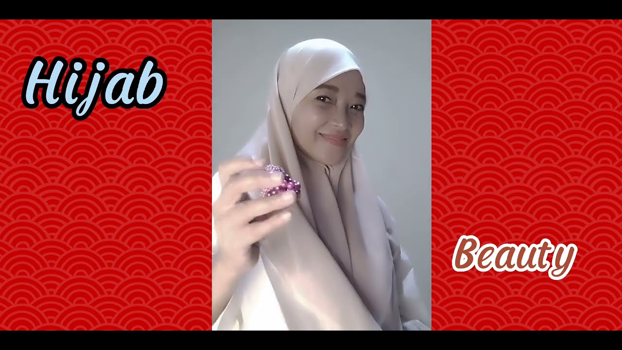 Style Hijab Segiempat Paris Jadul || Hijab Beauty || Untuk Kondangan