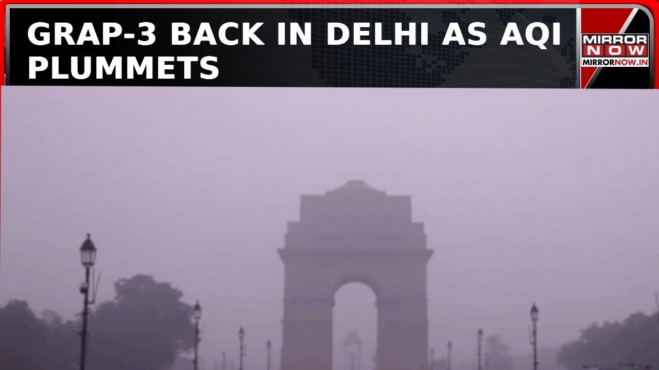 Delhi Air Quality Plummets Again: CAQM Reinvokes GRAP 3 As AQI Drops To 400 | Latest Update