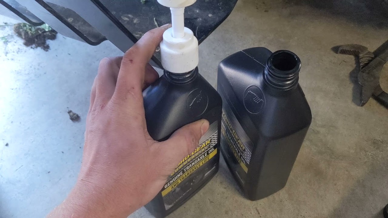 Exmark Radius Maintenance: Hydro Fluid Change