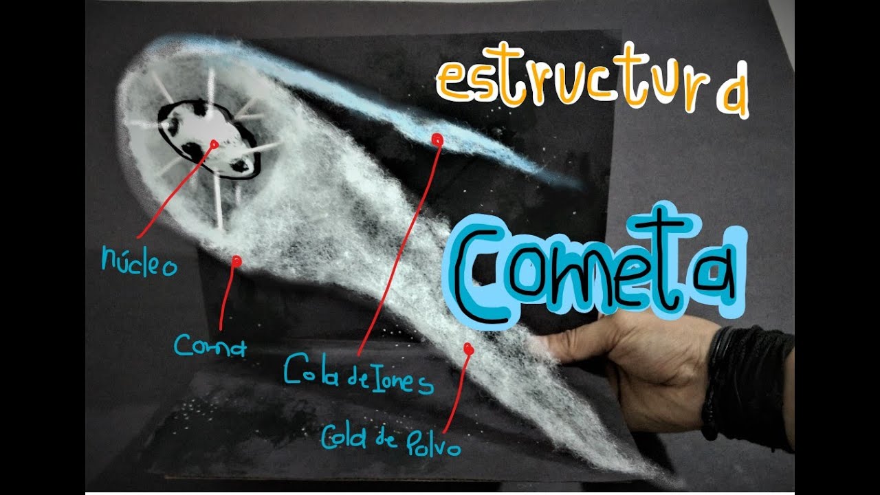 Estructura de un Cometa (maqueta)