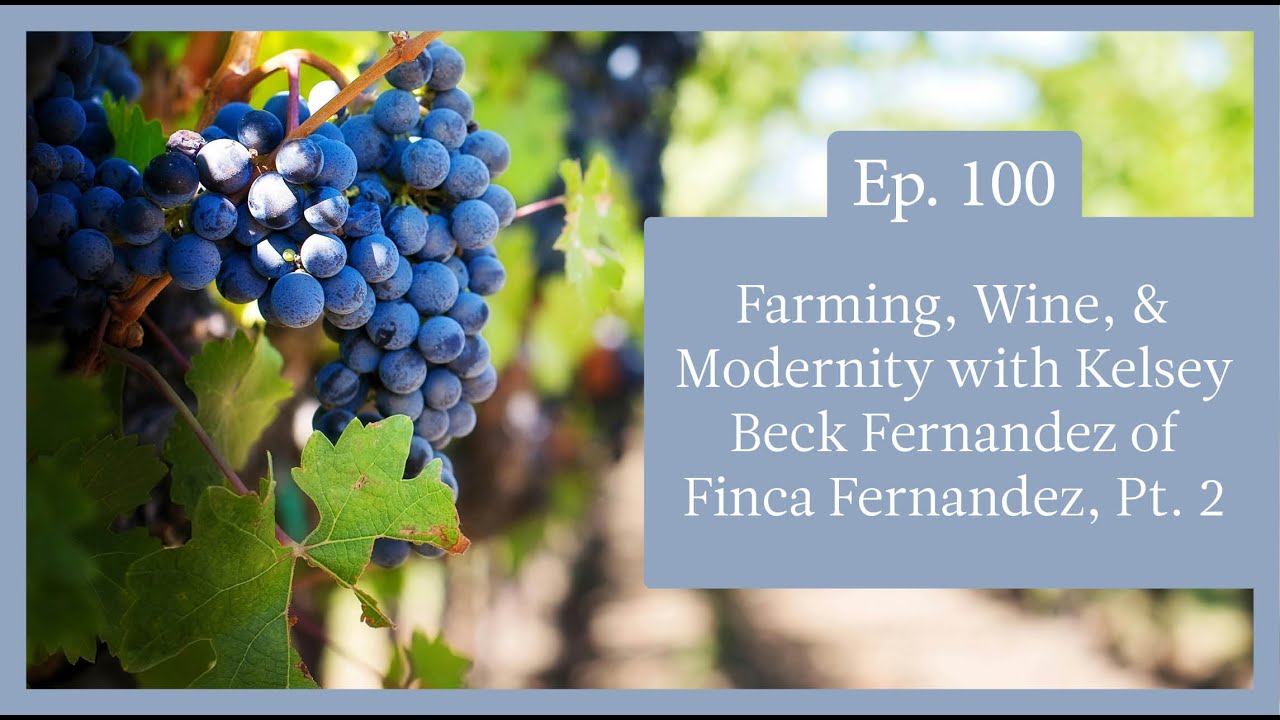 Episode 100 - Farming, Wine, & Modernity with Kelsey Beck Fernandez of Finca Fernandez, Part 2