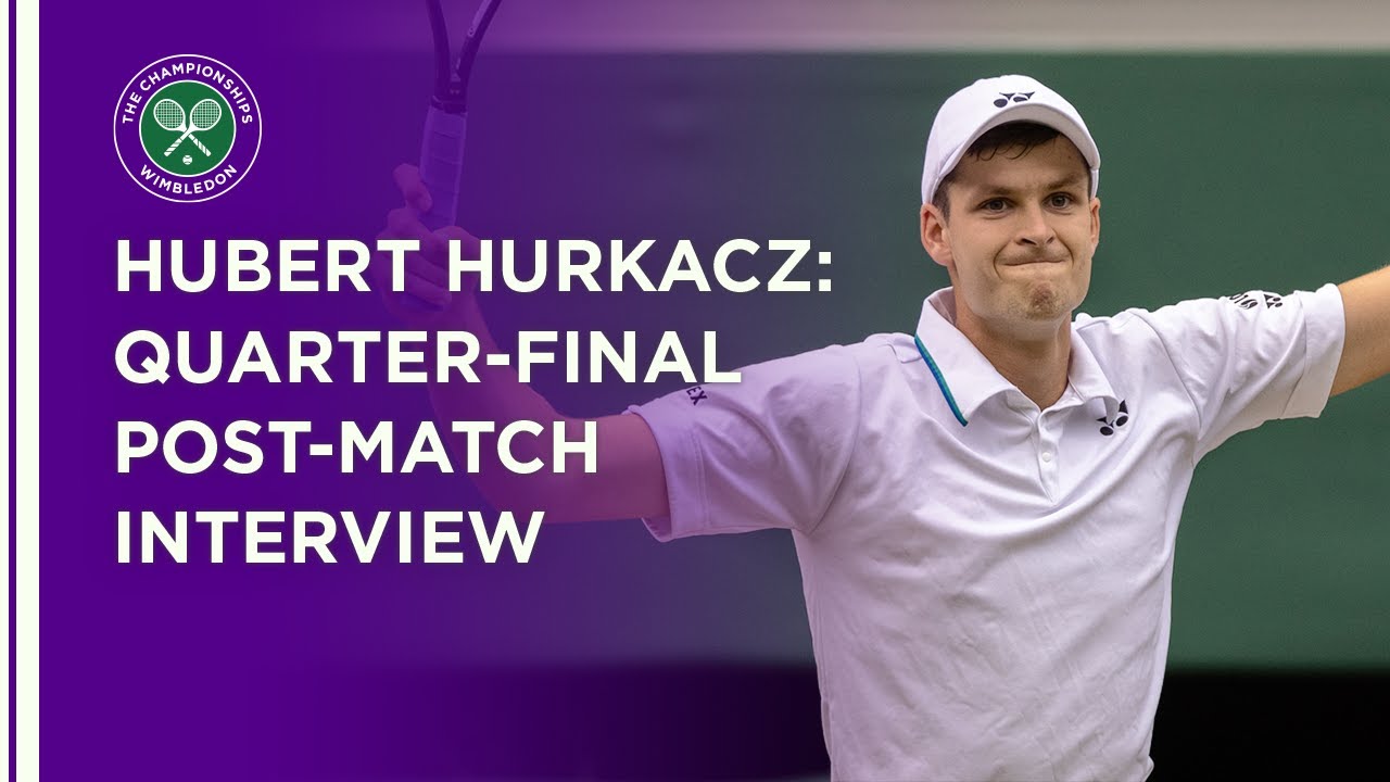 Hubert Hurkacz Quarter-Final Post-Match Interview | Wimbledon 2021