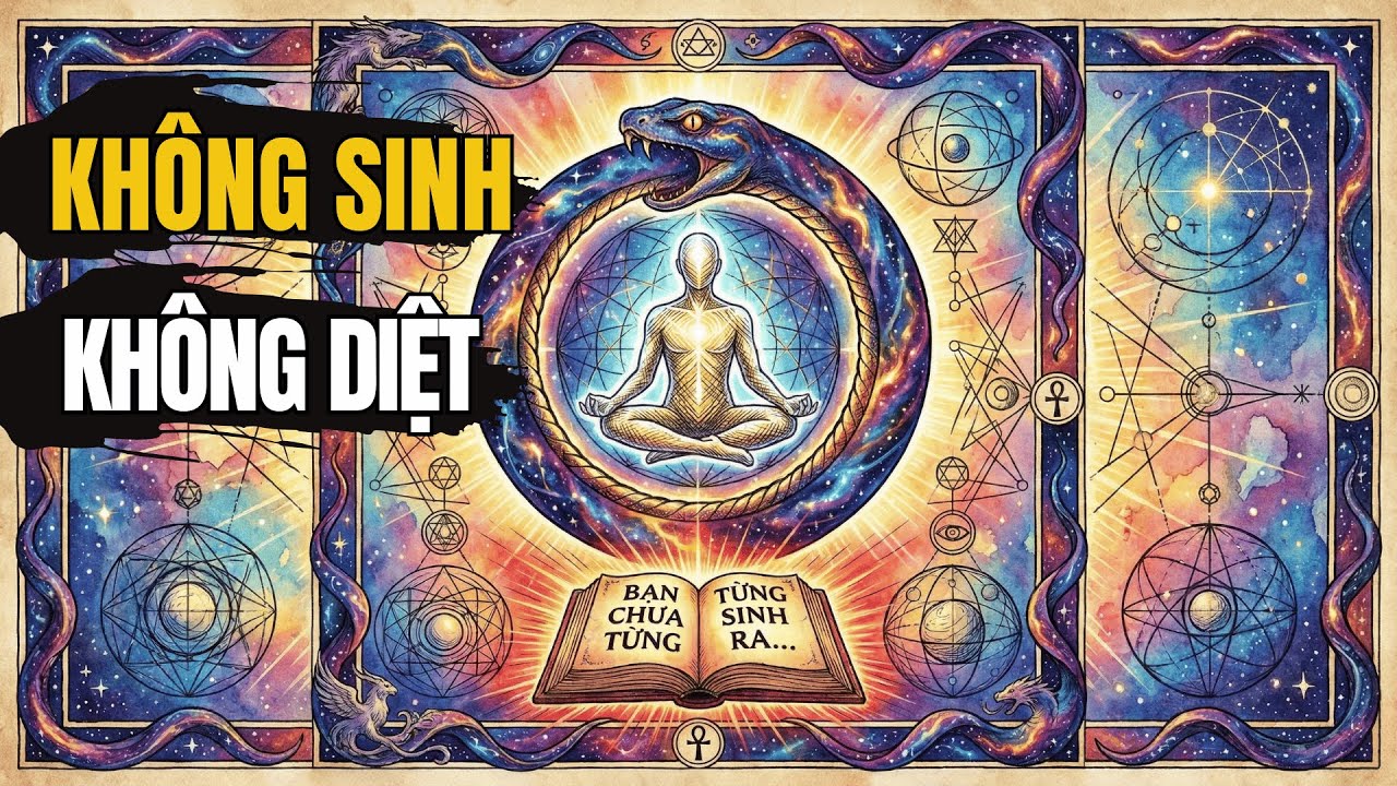 Thích Nhất Hạnh: Bạn KHÔNG SINH KHÔNG DIỆT (Giải Thoát Mọi Sợ Hãi)