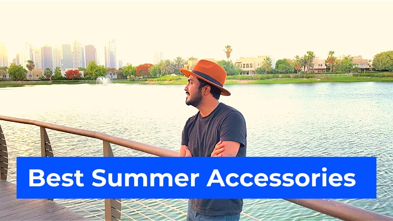 6 Best Summer Accessories for Men  | Summer Essential accessories Haul