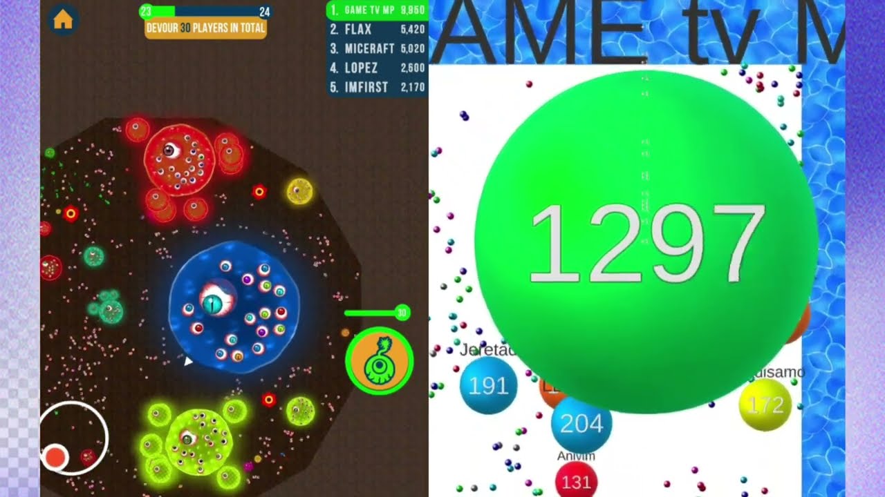 io game balls vs Alien Blob io: Fierce Clash!