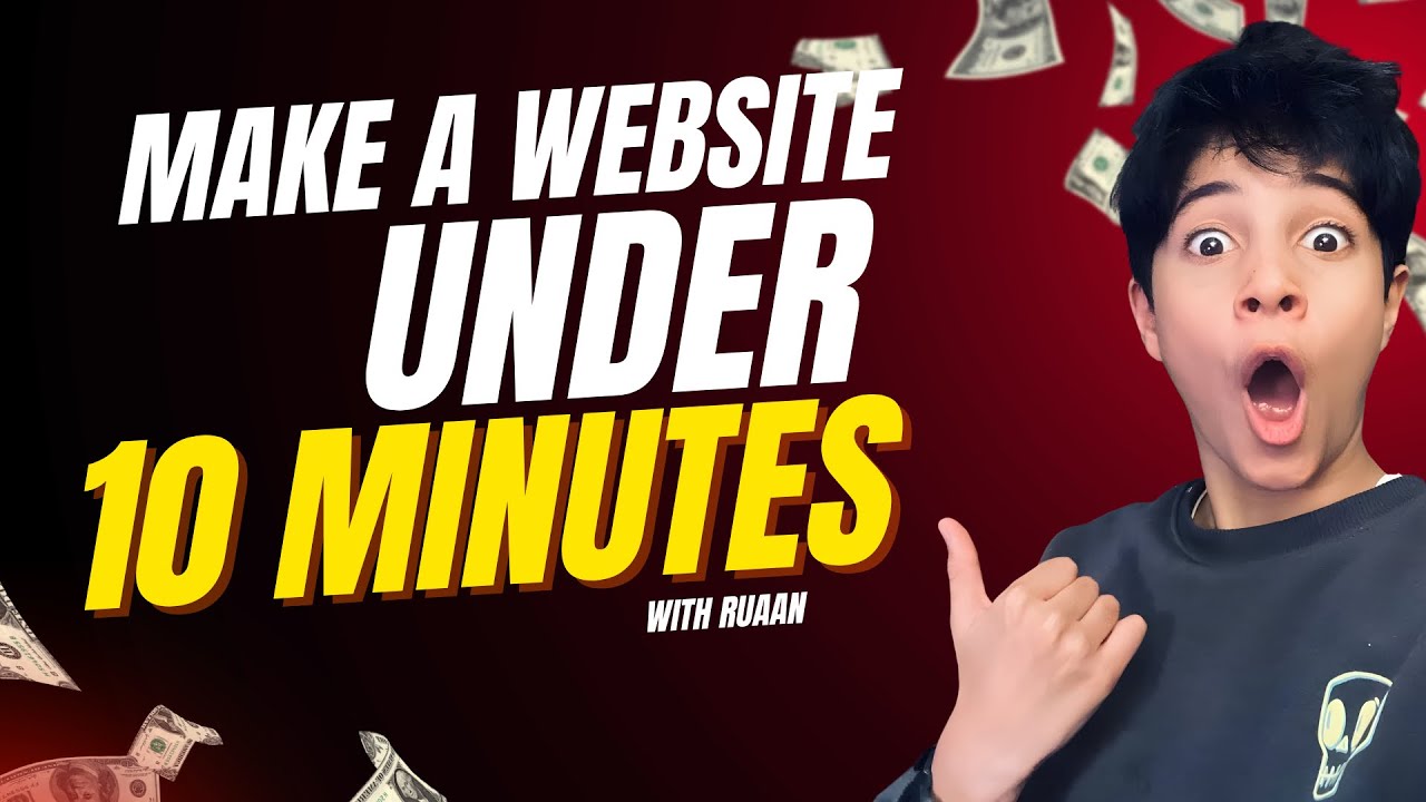Making a website with AI under 10 minutes